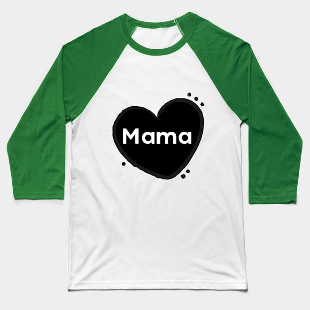 Mama Baseball T-Shirt by Inspire Creativity